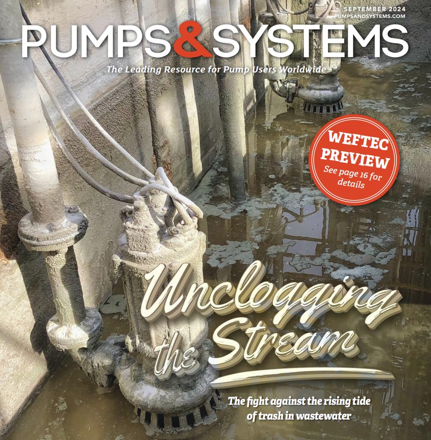 Pumps & Systems Magazine Publishes Anue’s Wastewater Odor & Corrosion Control